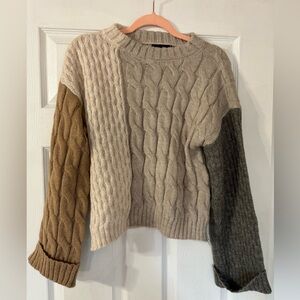 Sierenna cable knit sweater